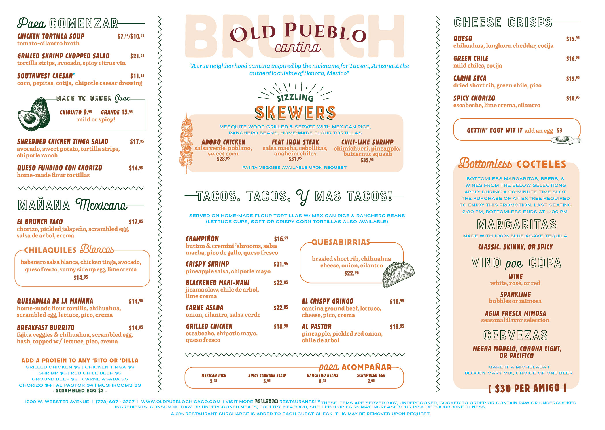 Brunch Menu