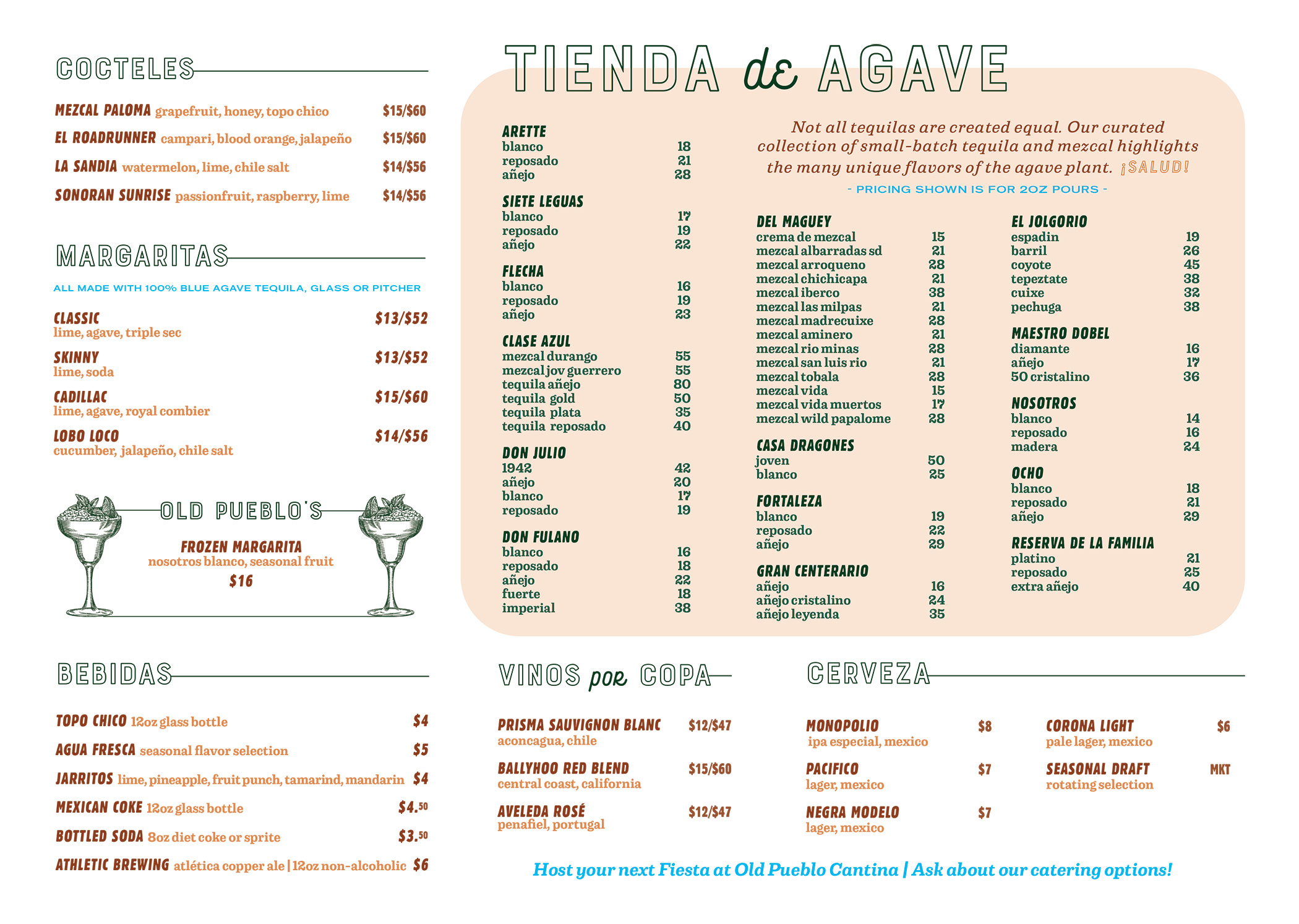 Brunch Menu