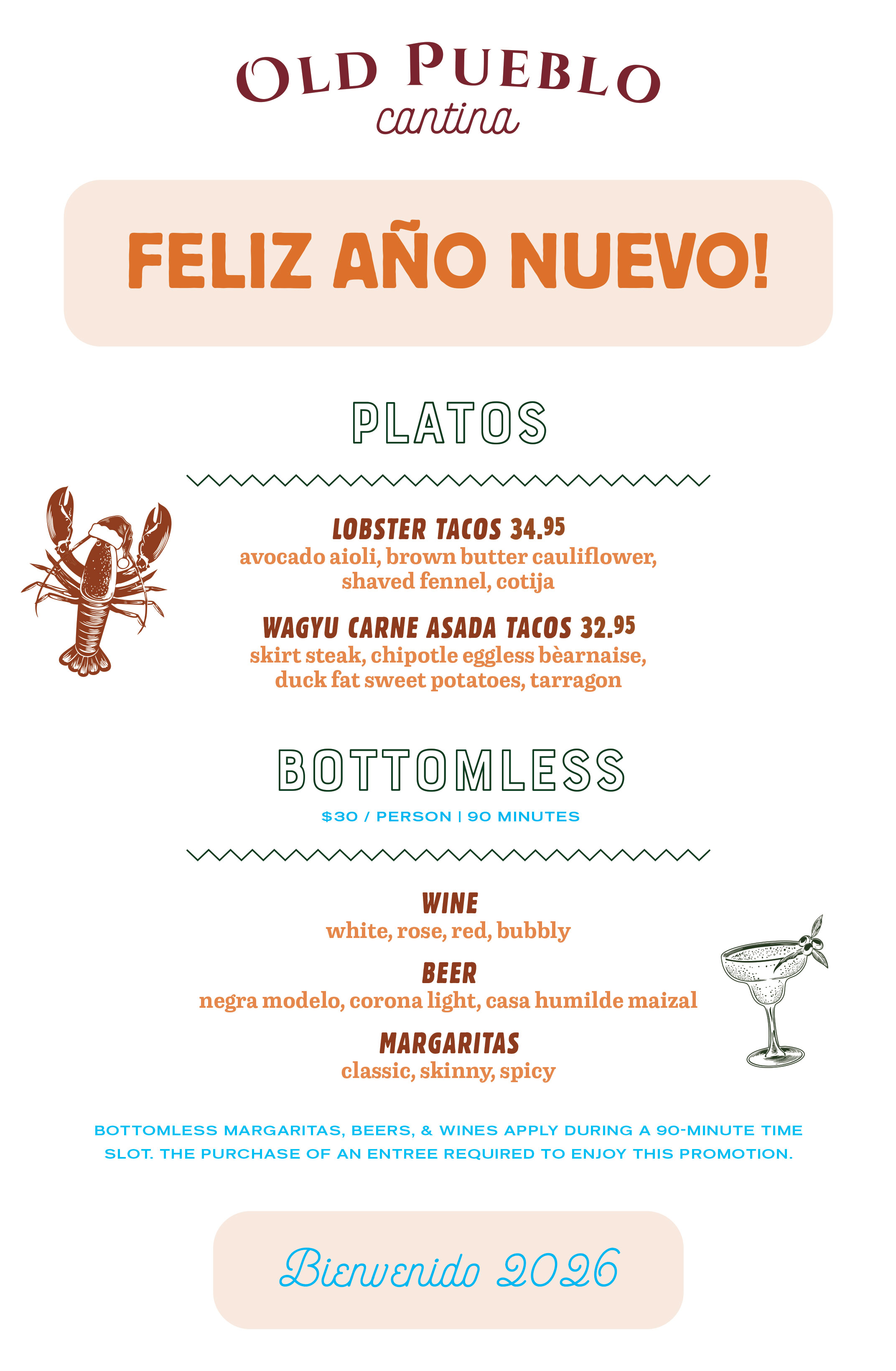 Restaurant Week Menu